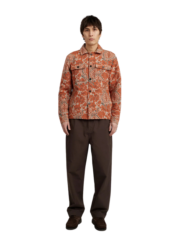 Oscar Flower Overshirt in Incense from Anerkjendt