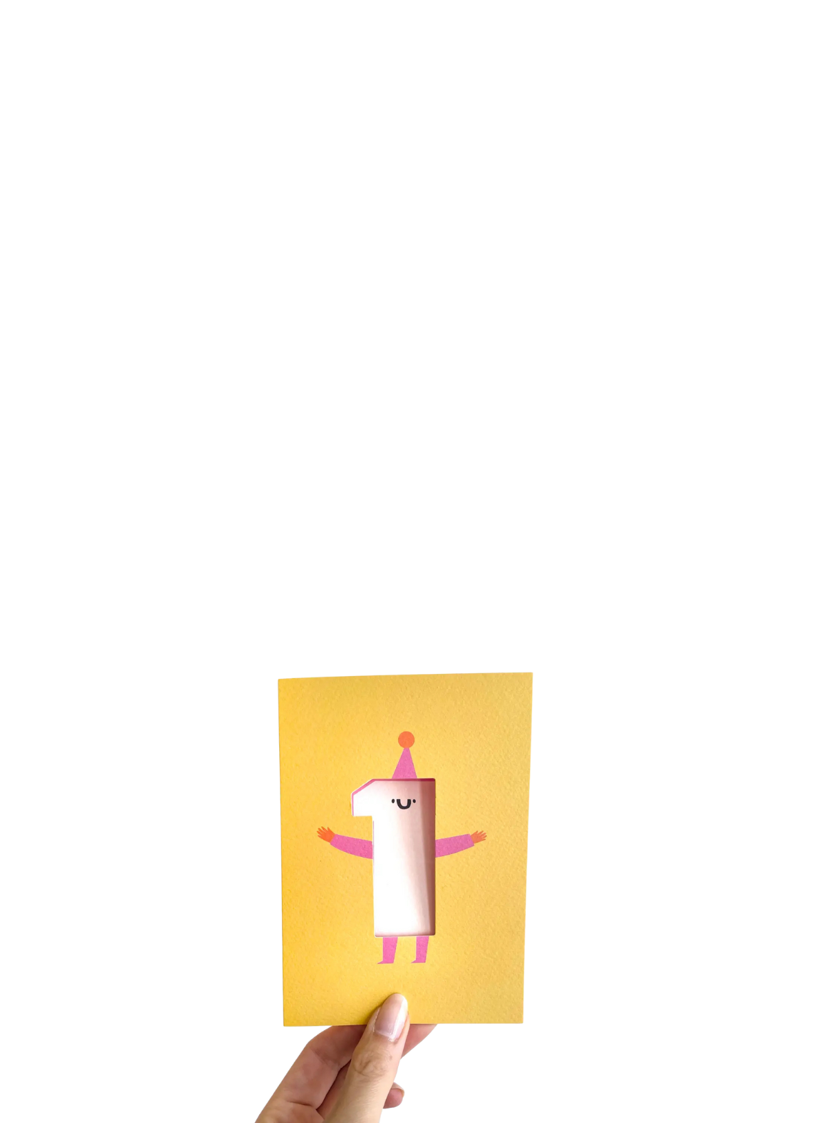 Age 1 - Die Cut Happy Birthday from Rumble Cards