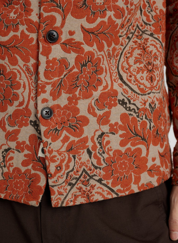 Oscar Flower Overshirt in Incense from Anerkjendt