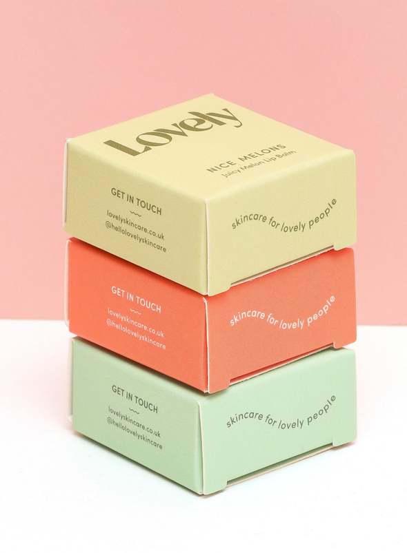 Lip Balm Nice Melons in Juicy Melon from Lovely Skincare