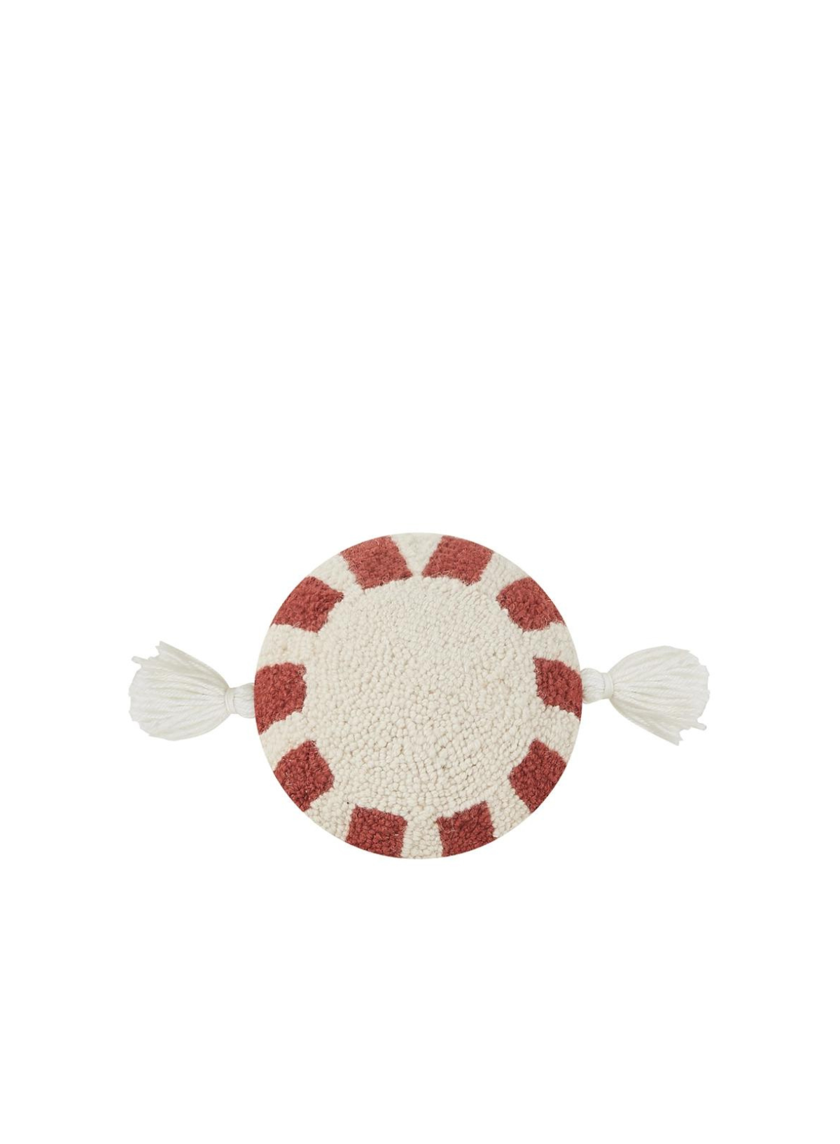 Nom Nom W/Tassles Hook Cushion from Peking Handicraft