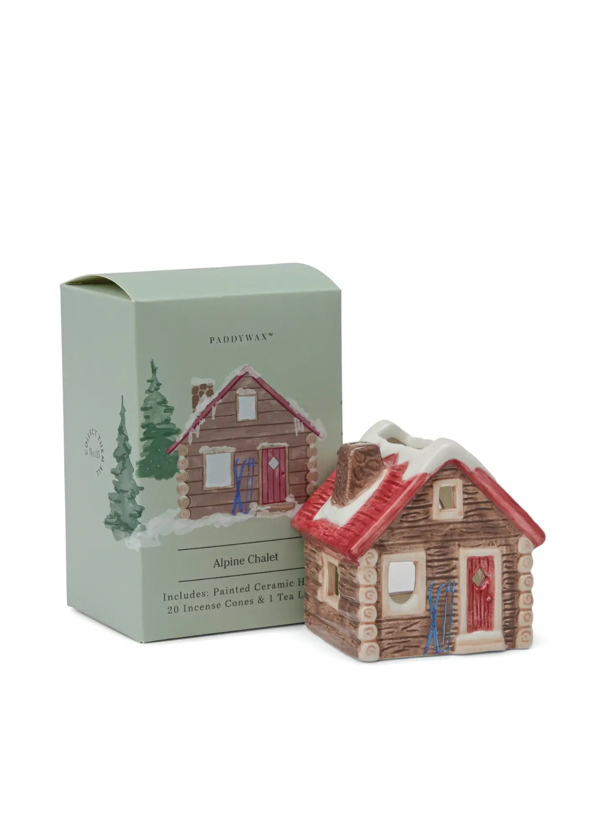 No.05 Alpine Chalet Style Incense & Tea Light Holder from Paddywax