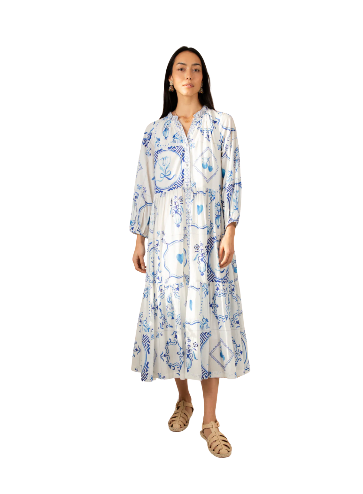 Bonté Annie Dress in Delft