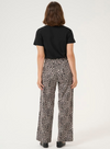 Leonora HW Denim Jeans in Classic Leopard from Kaffe