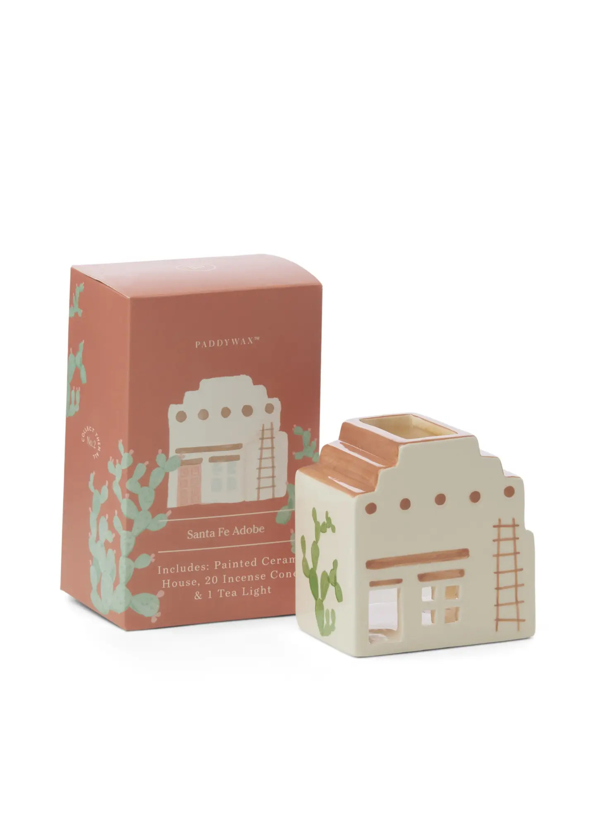 No.03 Santa Fe Adobe Incense & Tea Light Holder from Paddywax