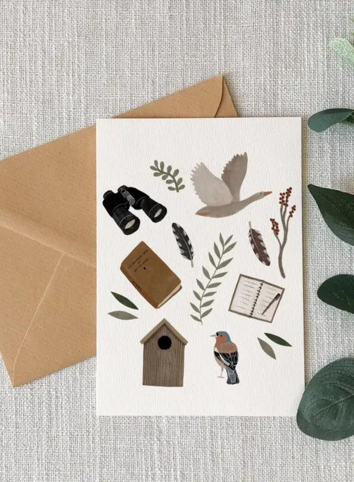 HeatherLucyJ Design Birdwatching Essentials Card