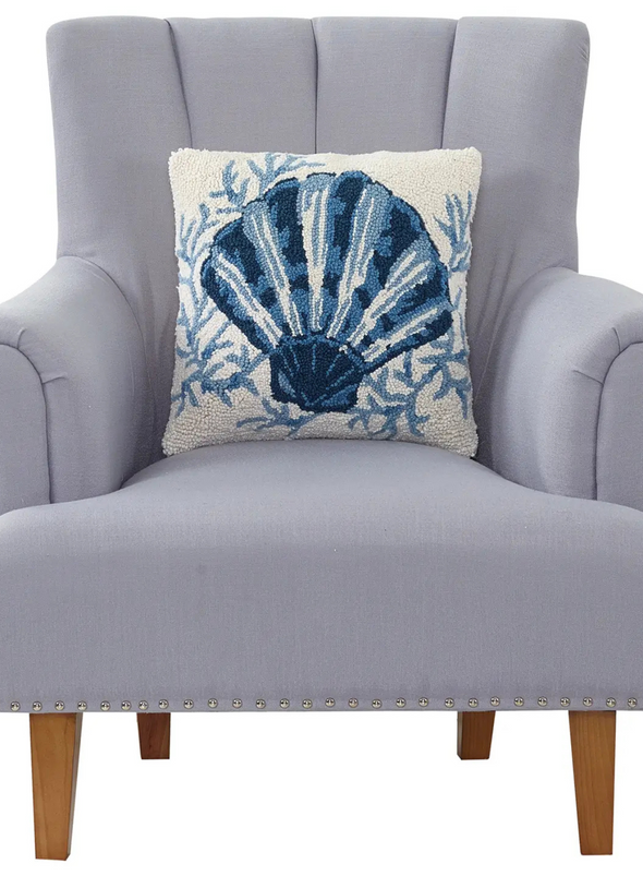 Scallop Hook Cushion from Peking Handicraft