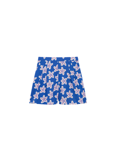 Printed Starfish Shorts in Blue & White from Compañia Fantastica