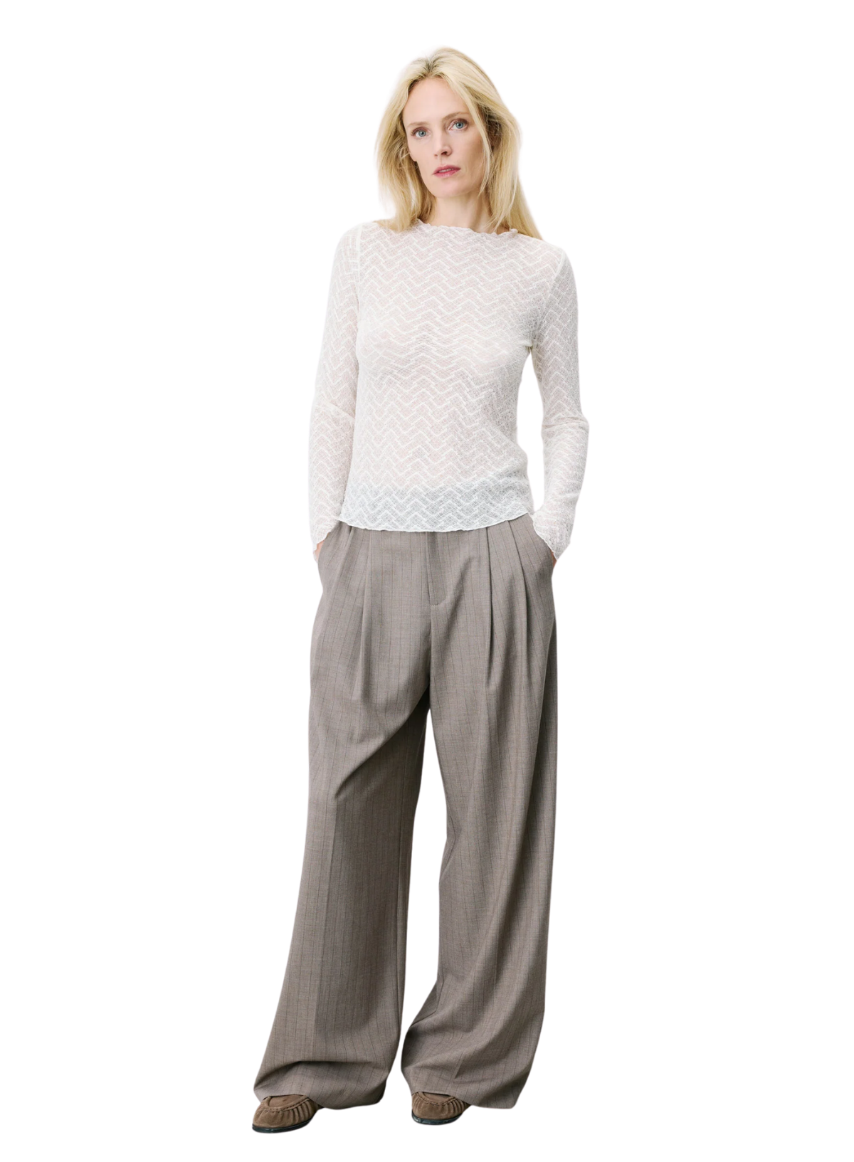 Grace & Mila Aube T- Shirt in Ecru