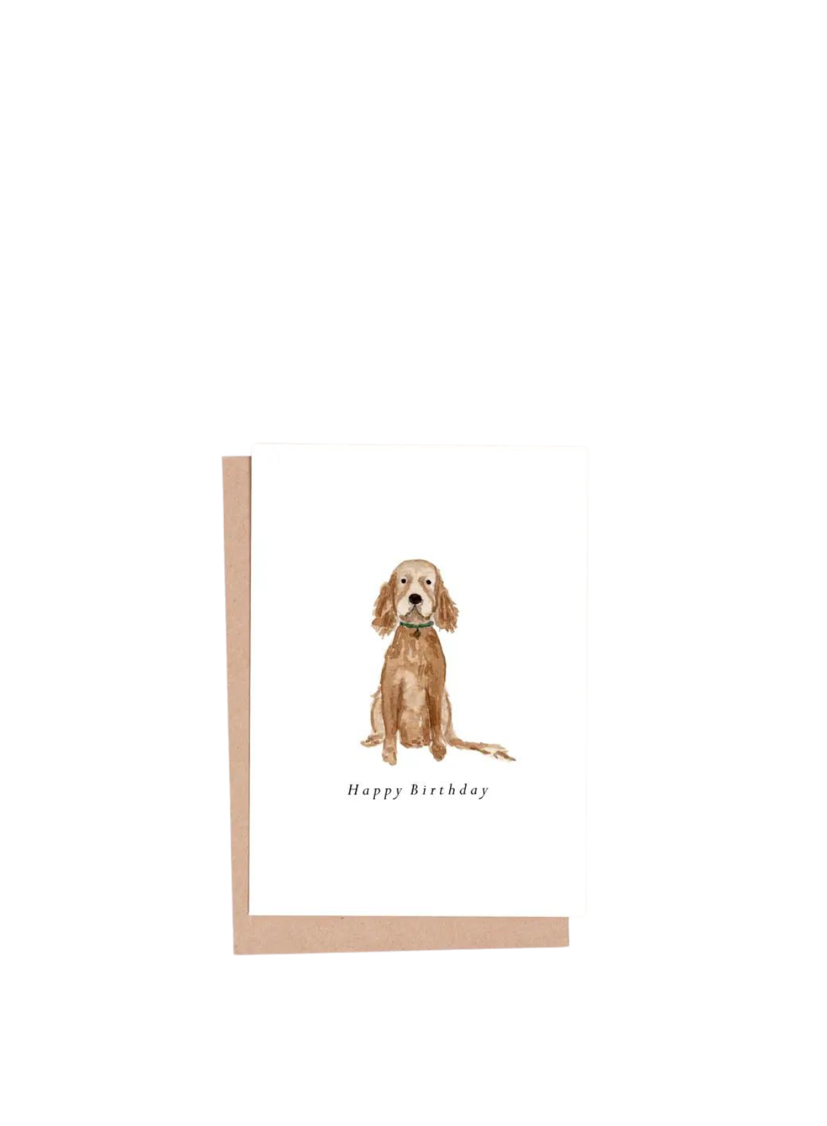 HeatherLucyJ Design Cocker Spaniel Birthday Card
