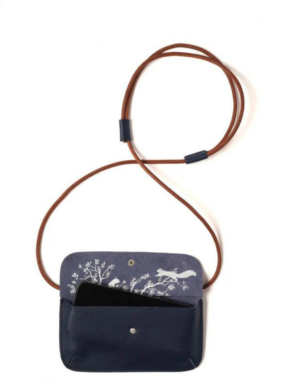 Phonebag Hang On in Ink Blue from Keecie