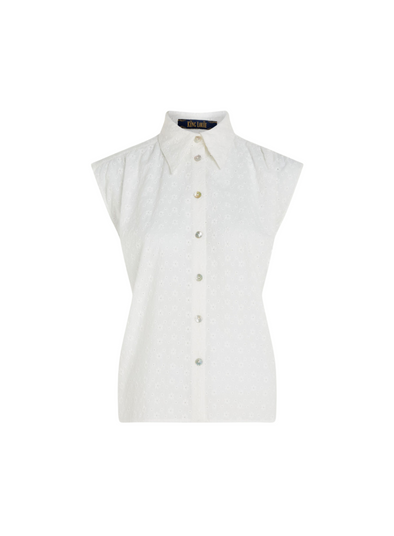 Remi Blouse Rosa Broderie Anglaise in White from King Louie