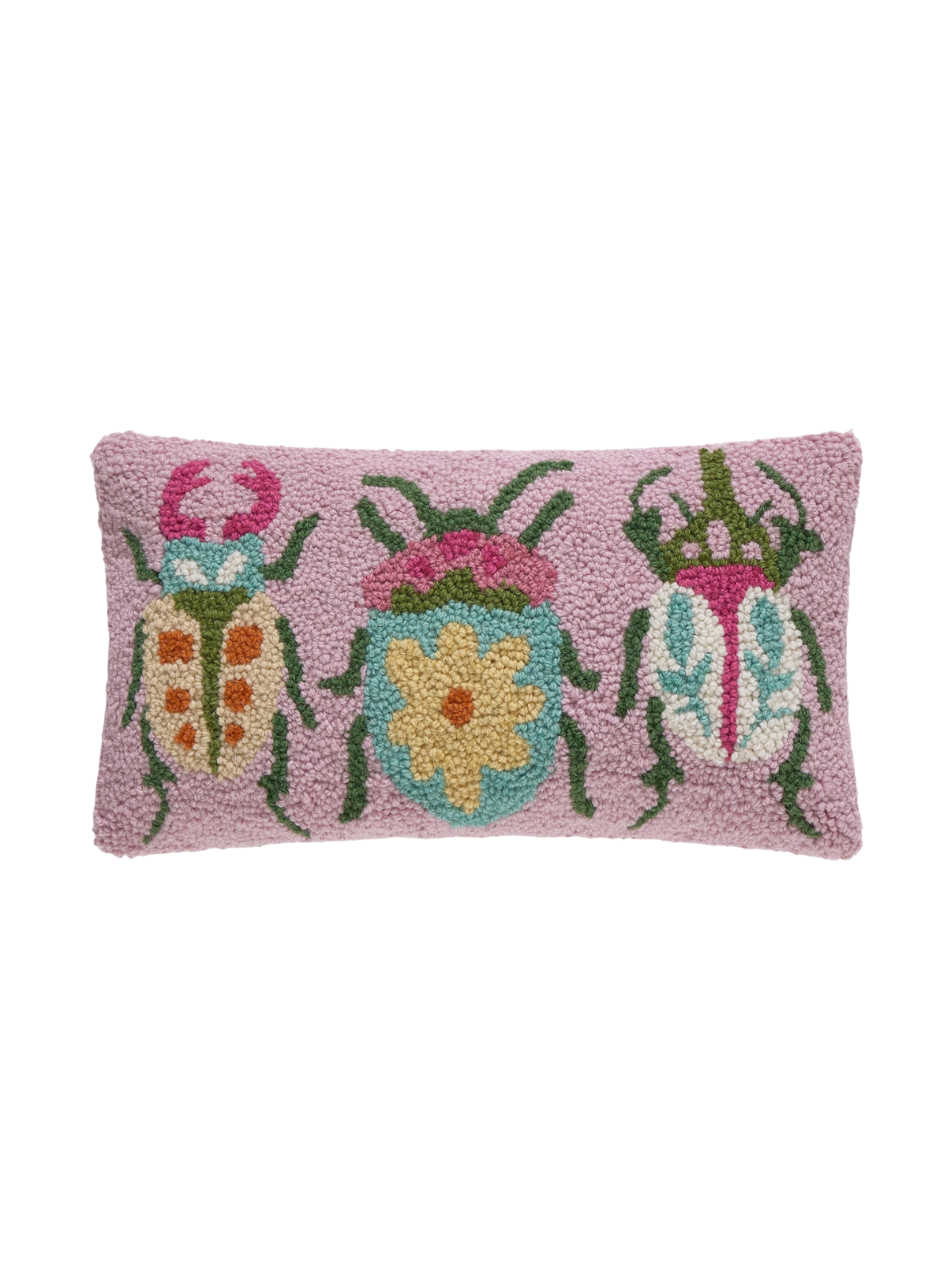 Peking Handicraft Folk Beetles Hook Pillow
