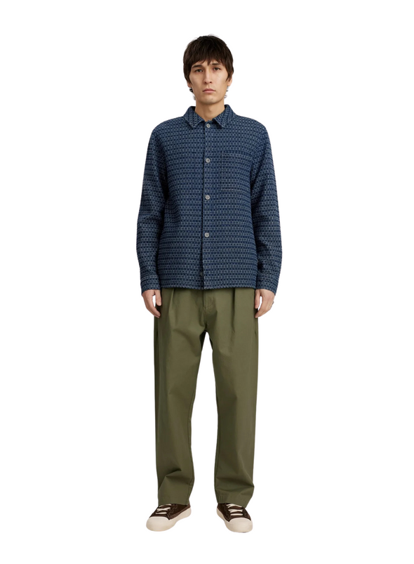 Oscar Indigo Overshirt in Sky Captain from Anerkjendt