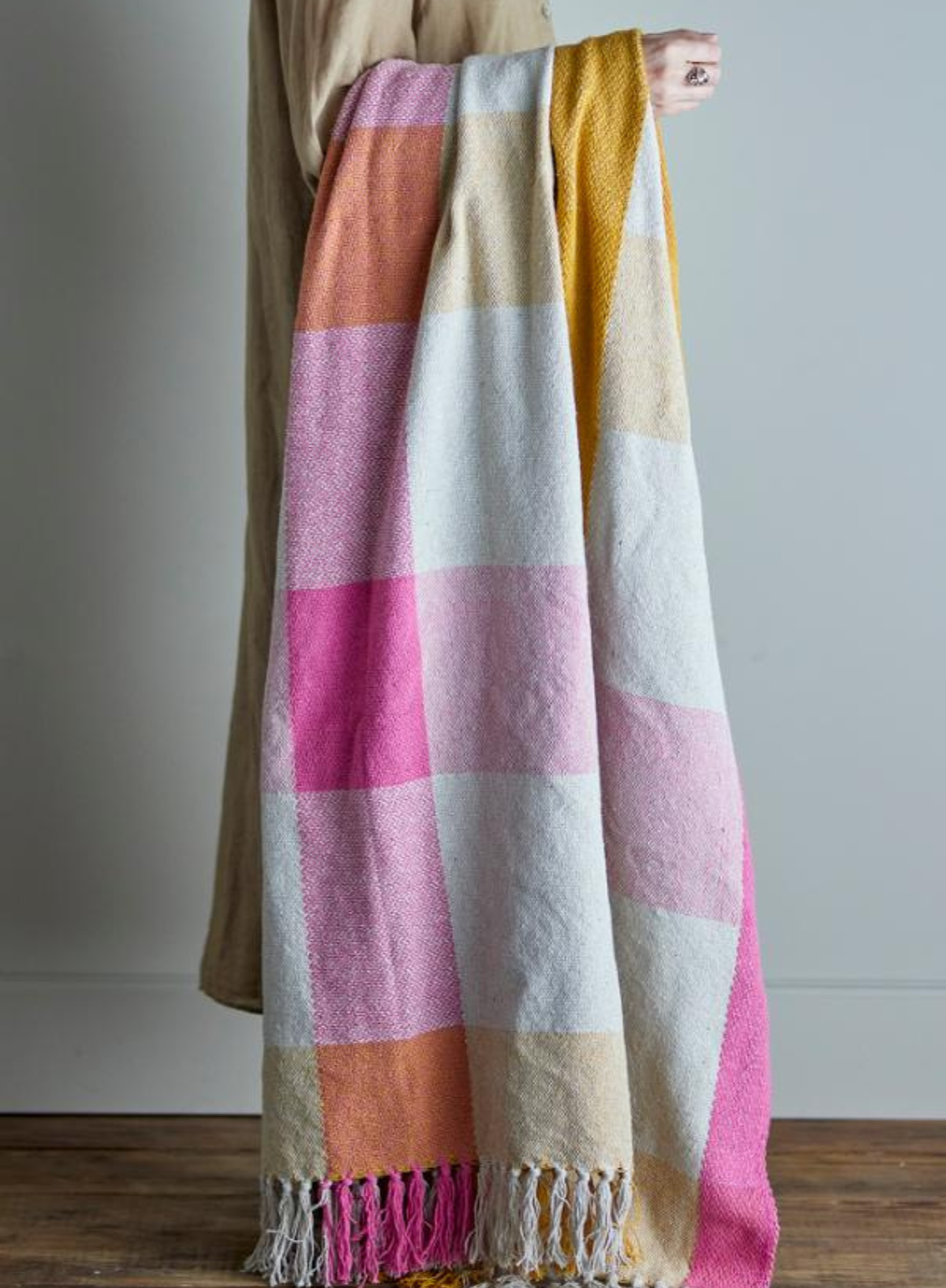 Bloomingville Hadley Multi Recycled Throw