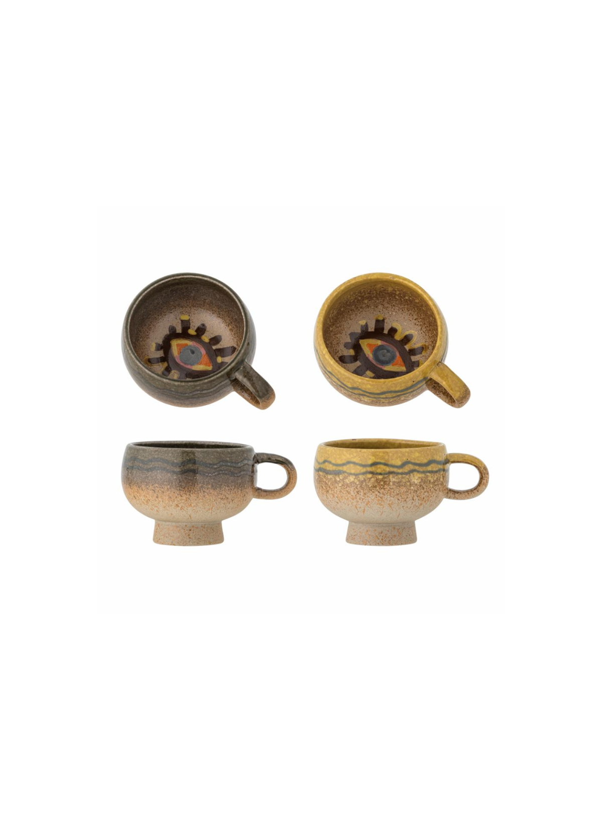 Oculus Brown Cup from Bloomingville