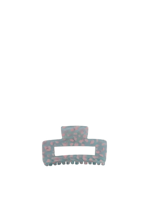 Dorothea Resin Bulldog Hairclip in Grey/Pink from Big Metal