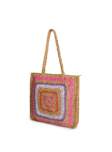 Guadalupe Tote Bag in Fuchsia from Yerse