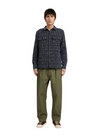 Oscar Boucle Overshirt in Sky Captain from Anerkjendt