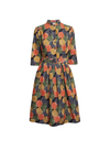 Cynthia Dress in Navy Pinecones from Palava