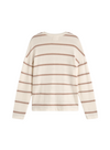 Felpa Yale Top in Ecru-Taupe from Ese O Ese