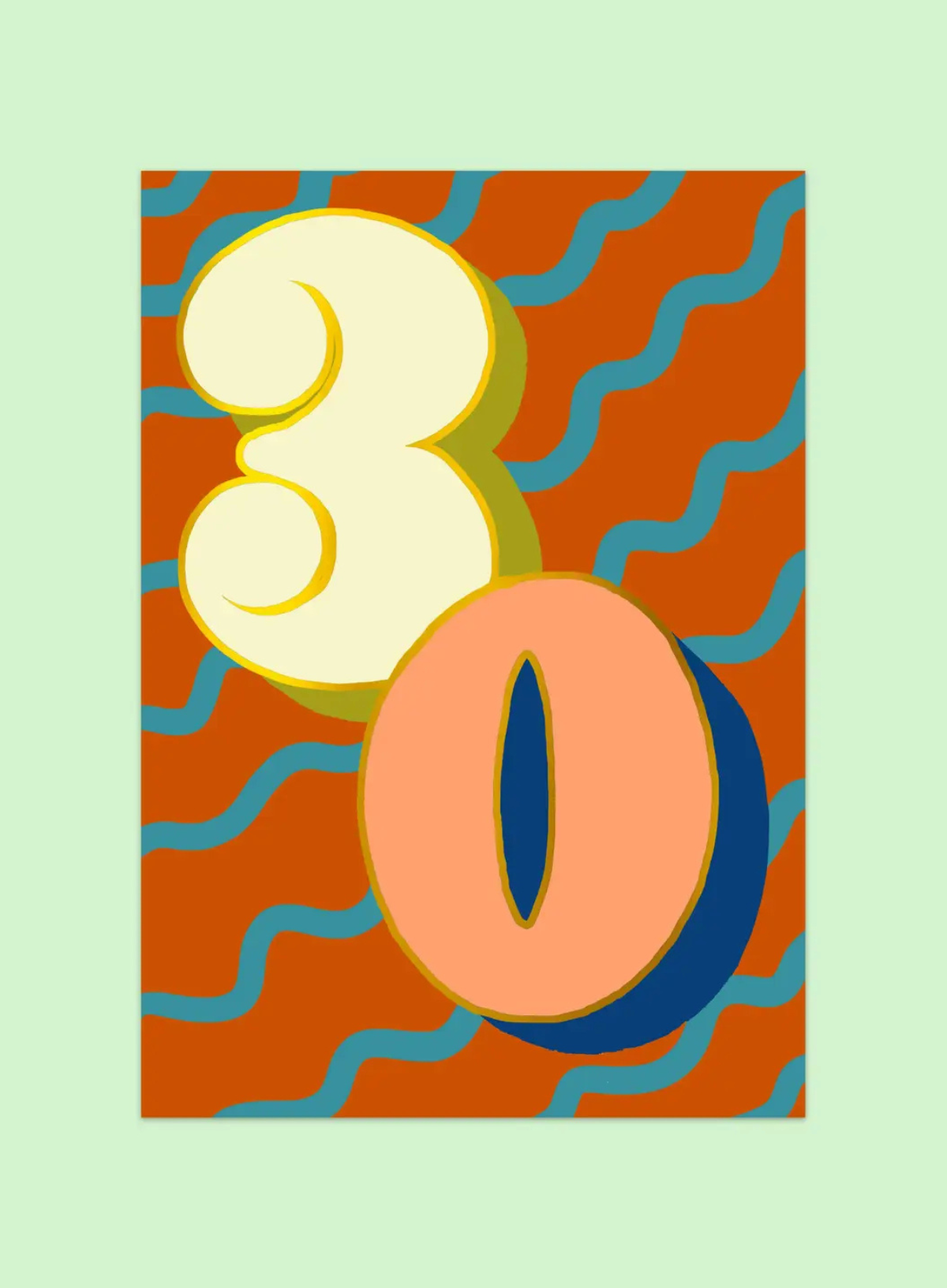 Age 30 Card from Eleanor Bowmer