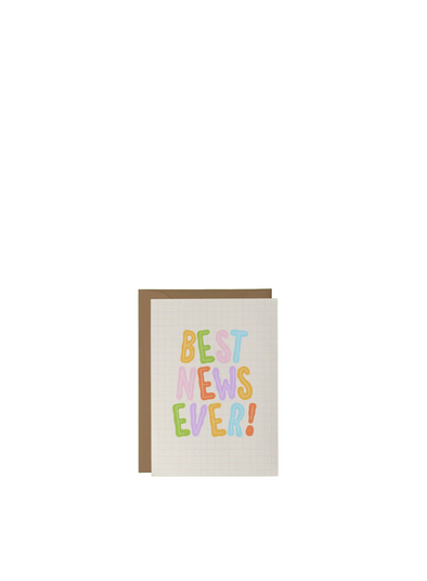 Best News Ever! Card from Tillie Rose Studio
