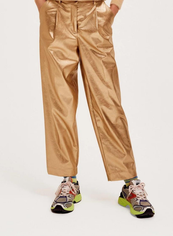 Lahti Trousers in Gold from CKS