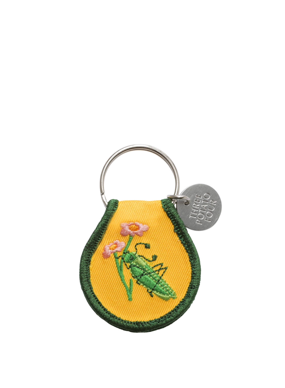 Patch Keychain - Grasshopper from Three Potato Four