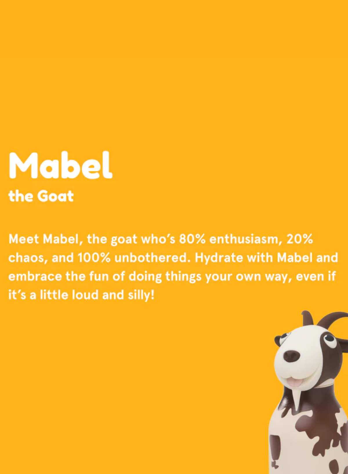 Asobu Goat Stainless Steel Water Bottle