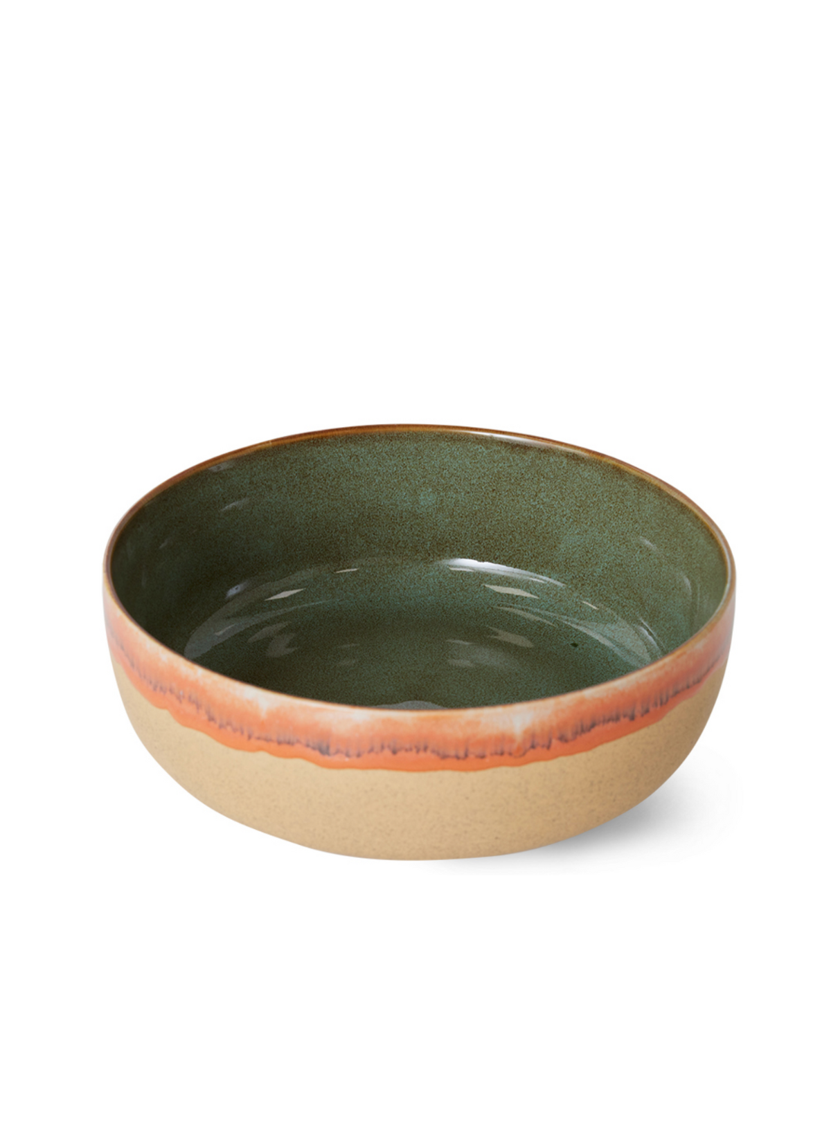 70's Ceramics Salad Bowl in Shore from HK Living