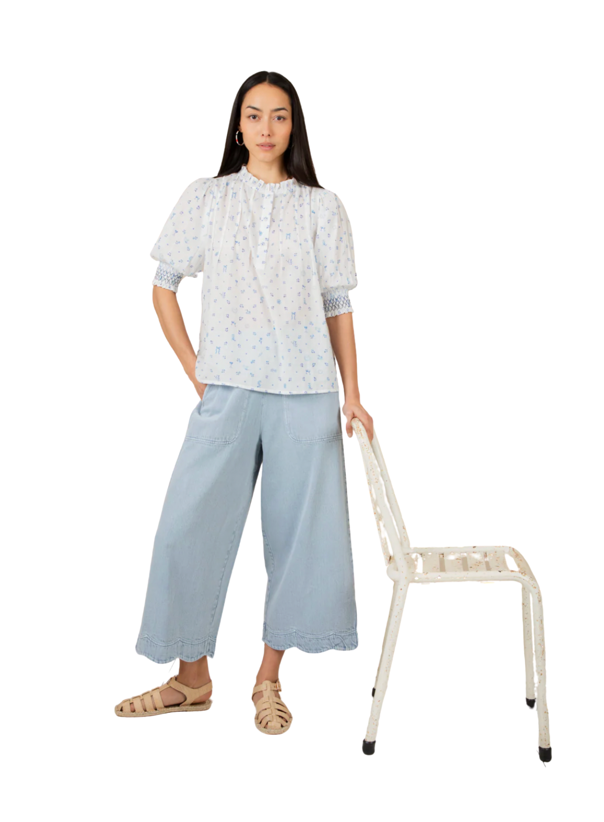 Bonté Aide Trousers in Ice Blue