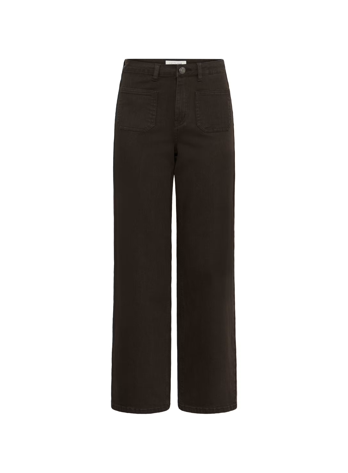 Kaffe Brook HW Reg Fit Jeans in Coffee Bean