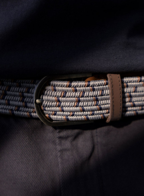 Belt Synthetic Woven in Sand from Faguo