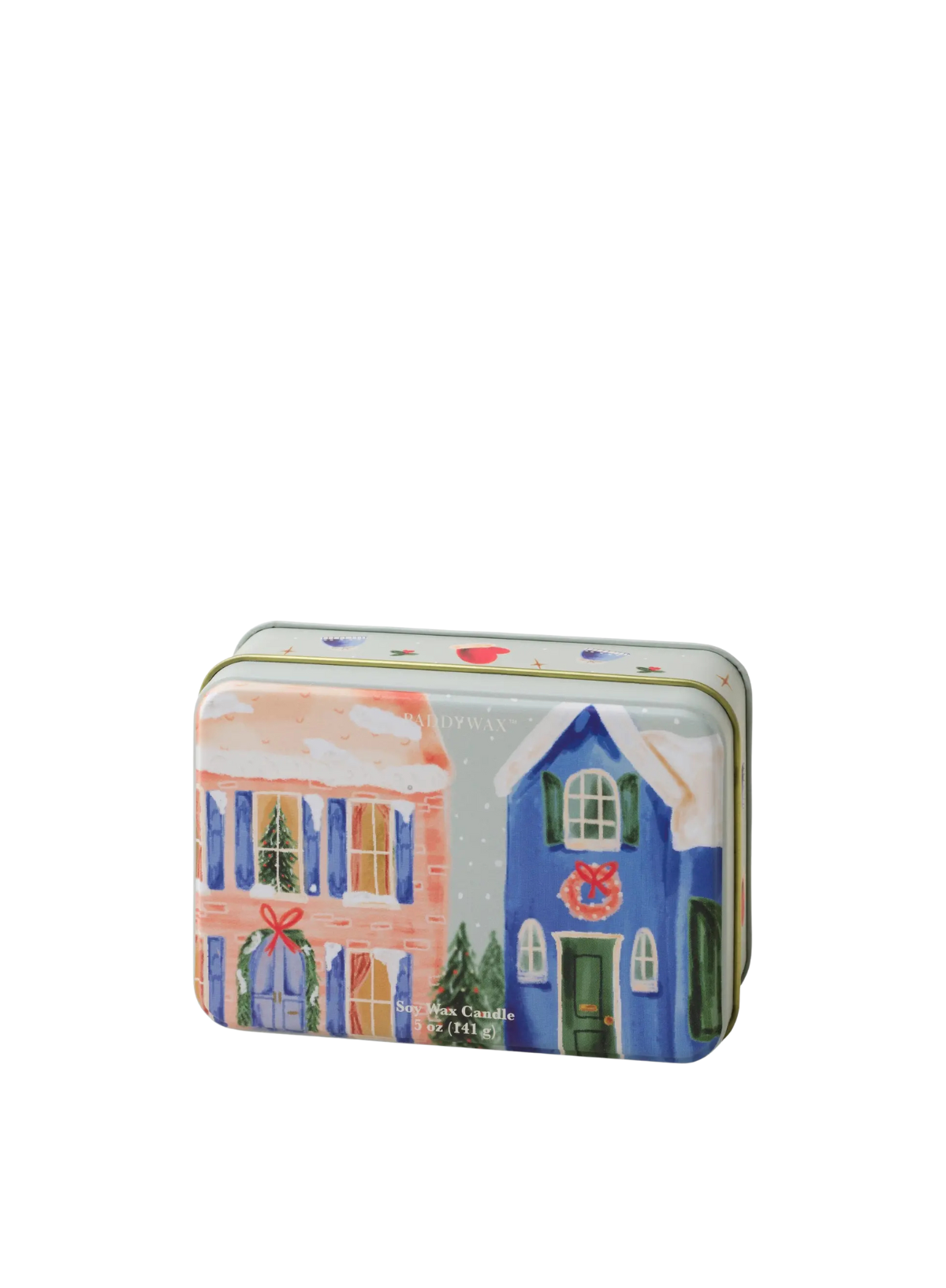 Christmas Tin Candle Neighbourhood Winter Balsam from Paddywax