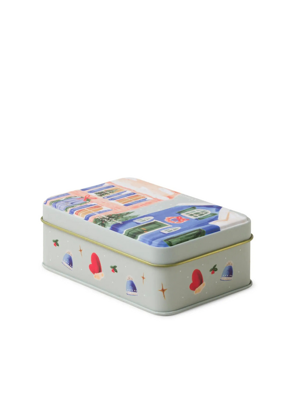 Christmas Tin Candle Neighbourhood Winter Balsam from Paddywax