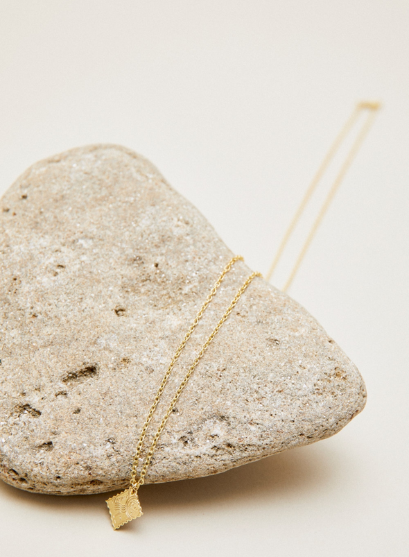 Sello Necklace in Gold from Ese O Ese