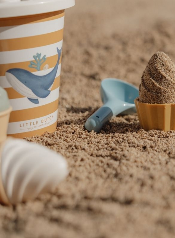 Ice Cream Bucket Set in Ocean Dreams Blue from Little Dutch