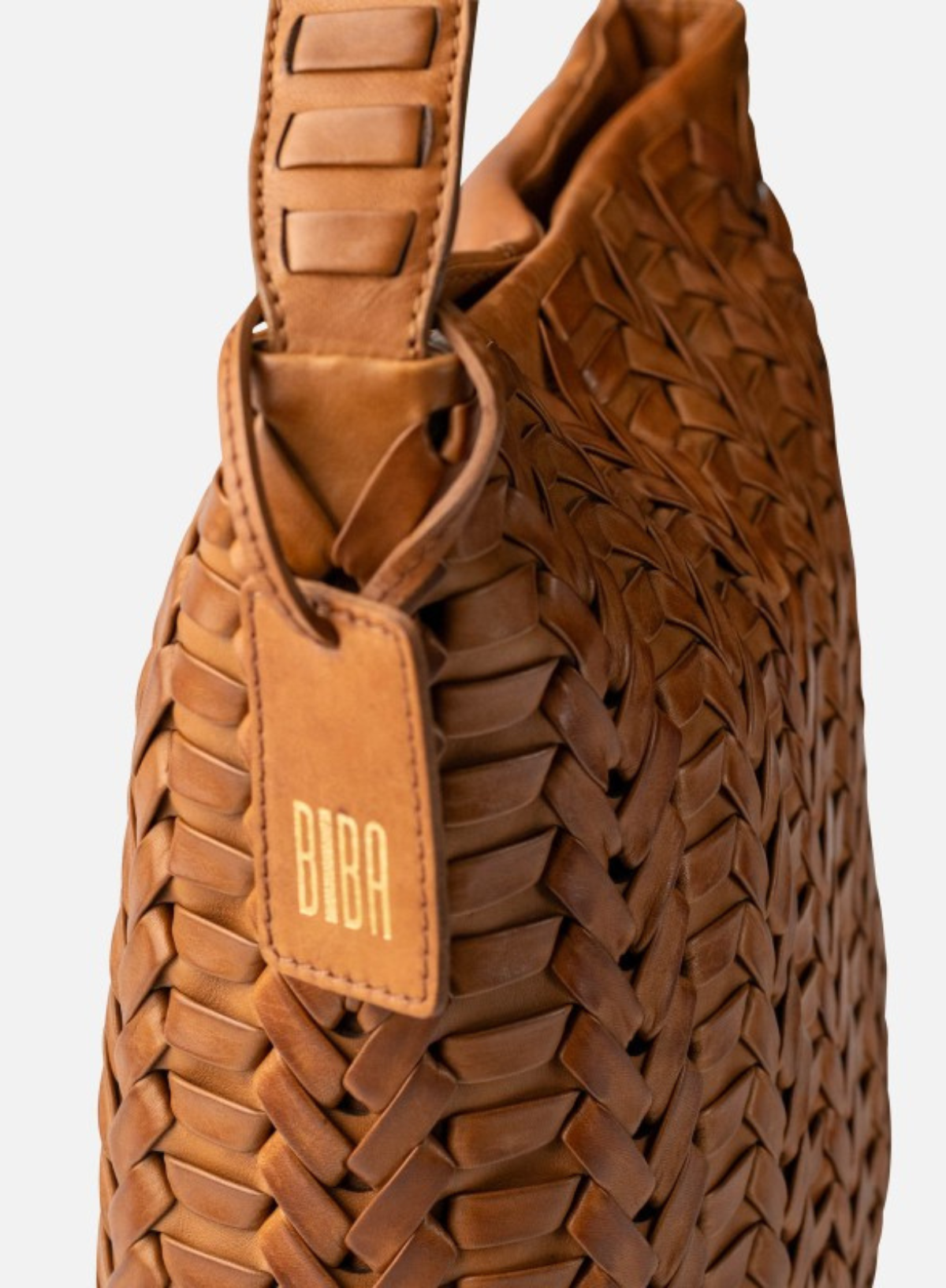 Biba Shoulder Bag Elk in Tan
