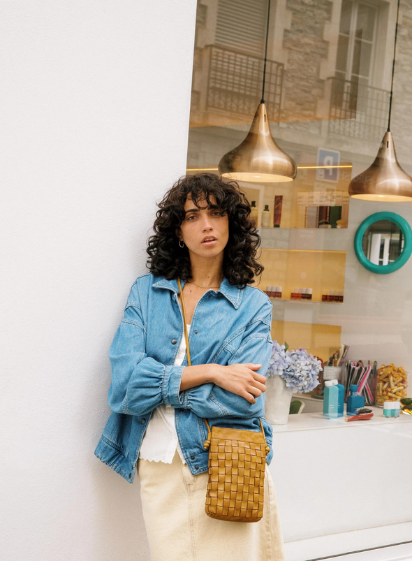 Denim Jacket in Light Blue from Indi & Cold