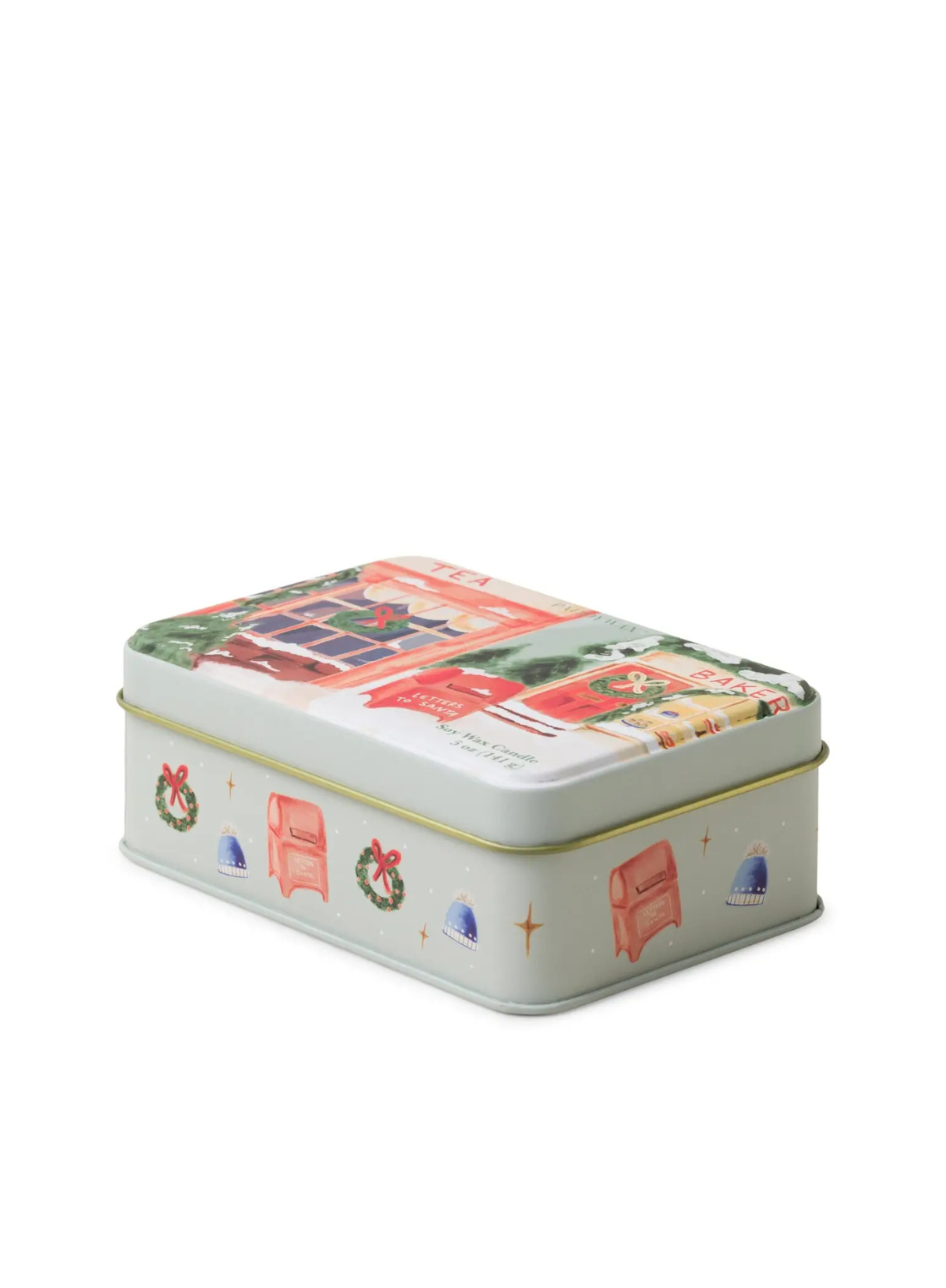 Christmas Tin Candle Storefront Sweet Orange & Fir from Paddywax