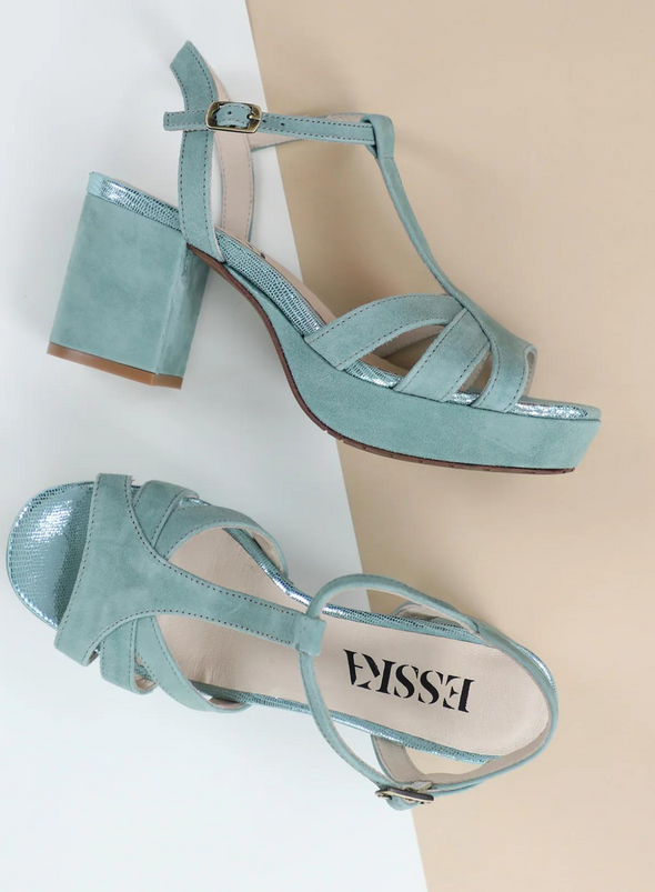 Charlie Heels in Mint from Esska