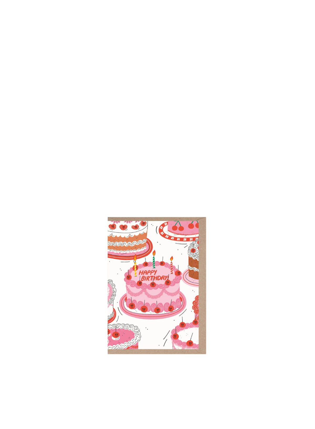 Happy Birthday Cake Card from Rumble Cards