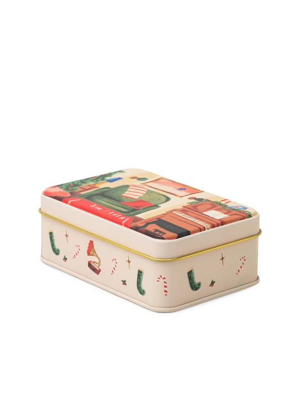 Christmas Tin Candle Piano Pomegranate Spruce from Paddywax