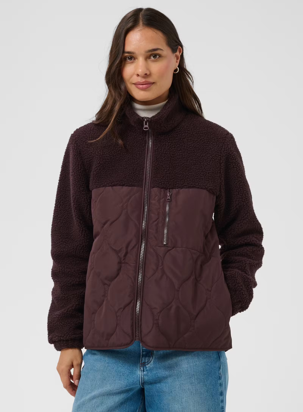 Kaffe Gracelyn Jacket in Fudge