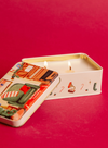 Christmas Tin Candle Piano Pomegranate Spruce from Paddywax