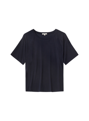 Lorena Plain T-Shirt in Navy from Yerse