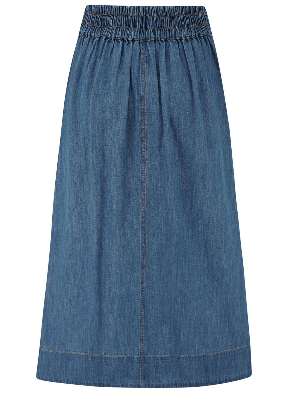 Sugarhill Brighton Orianna Skirt in Deep Blue Denim