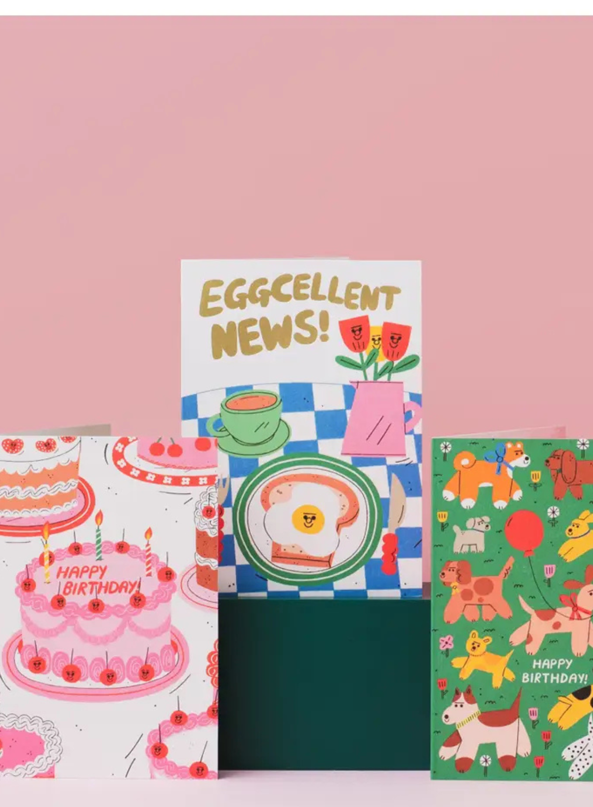 Happy Birthday Cake Card from Rumble Cards