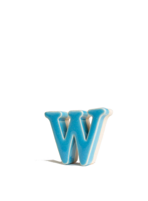 Ceramic Uppercase Letter from MudLOVE